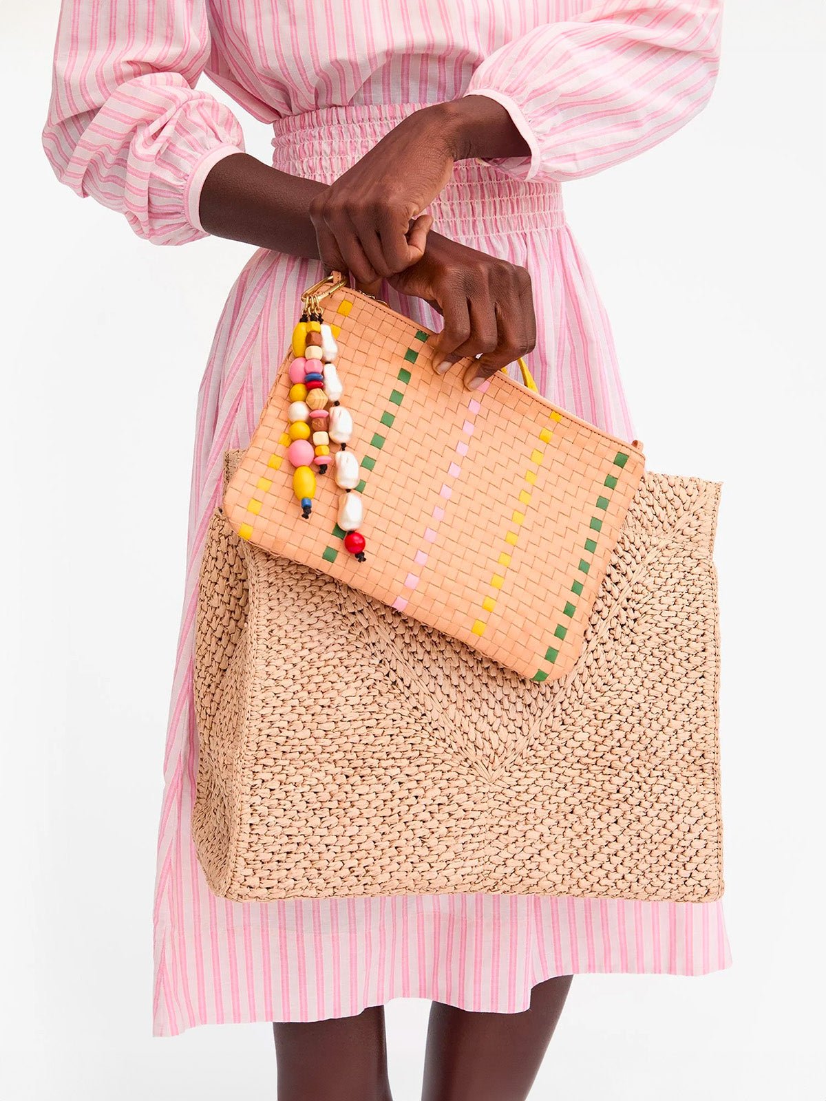 Bijou de Sac Perles de Bois Linsey - 14K Gold Plated - Accessoire Bohème Chic