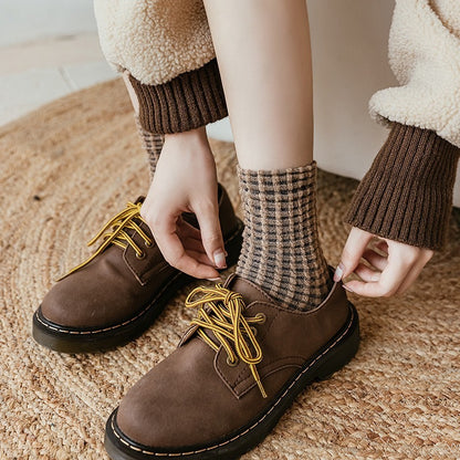 Le Coffret "Waffle" - 5 Paires Rétro