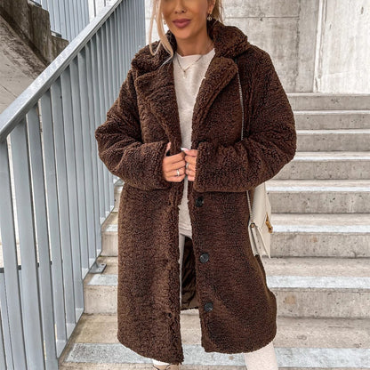 Le Manteau Teddy "Mila" - Longueur Mi-Cuisse