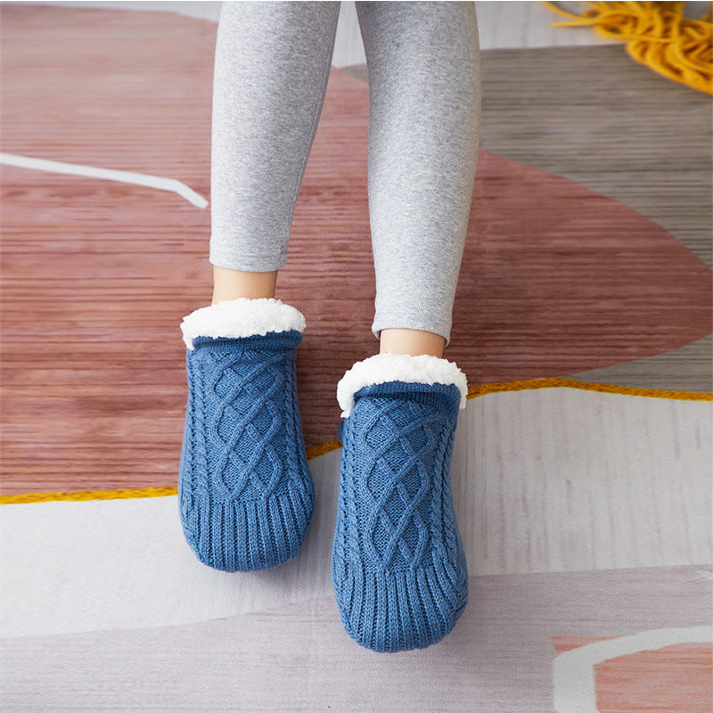 Les Chaussettes-Chaussons "Nuage" - Doublure Sherpa