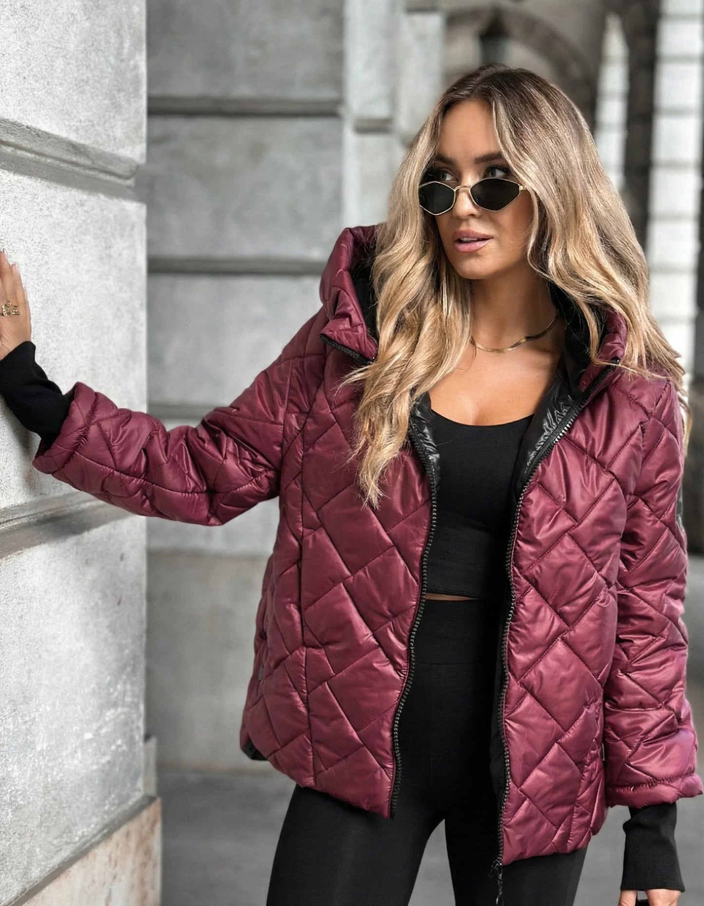 La Veste Matelassée "Luna" - Finitions Mitaines