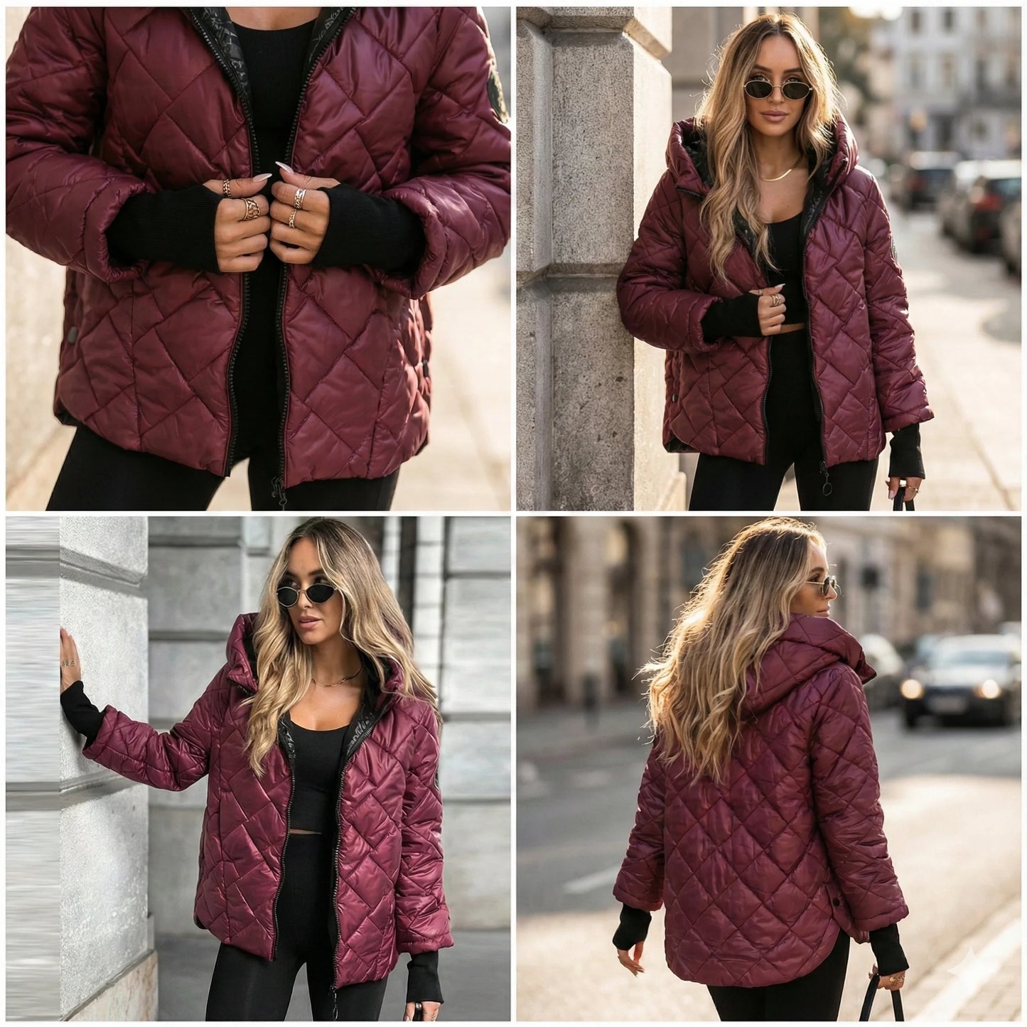 La Veste Matelassée "Luna" - Finitions Mitaines