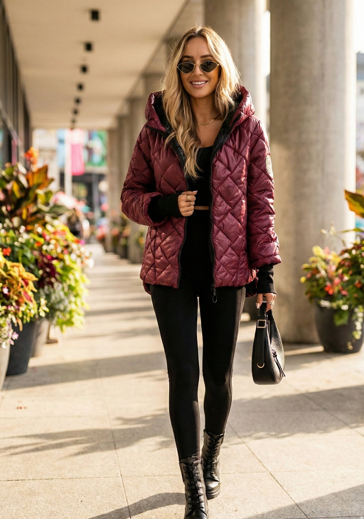 La Veste Matelassée "Luna" - Finitions Mitaines