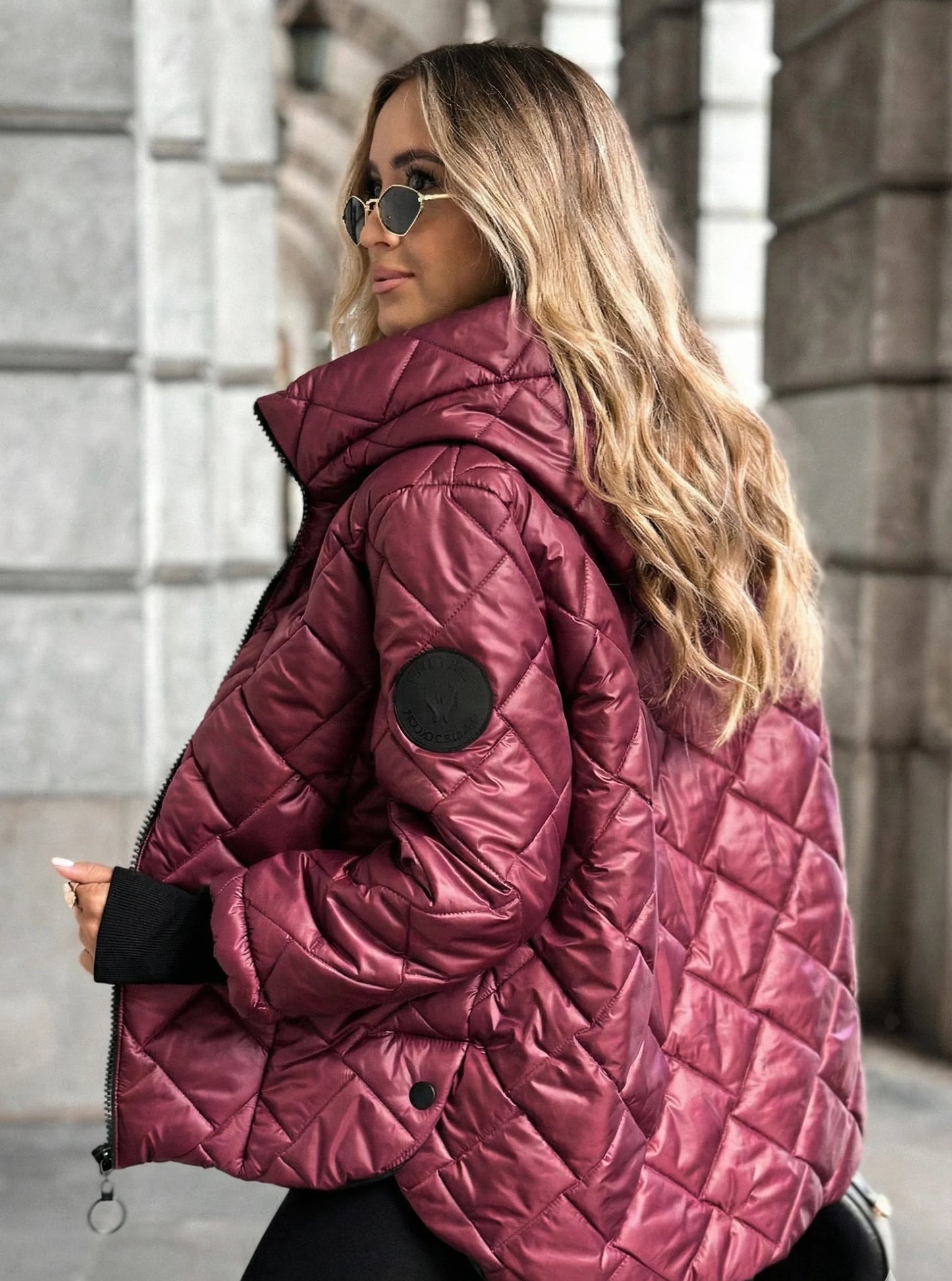 La Veste Matelassée "Luna" - Finitions Mitaines