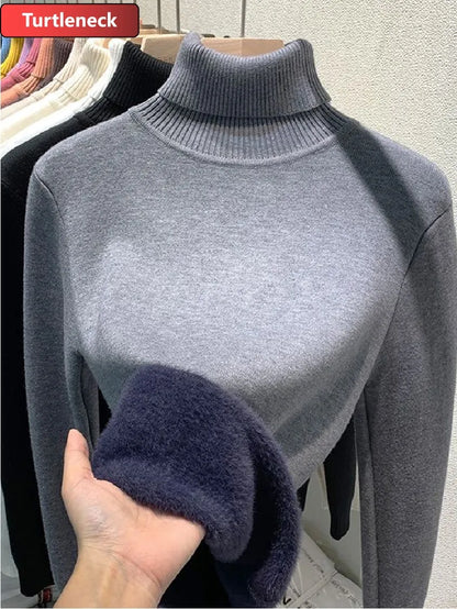 Le Pull Thermique "Ines" - Doublure Velours