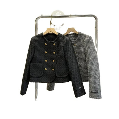 La Veste Tweed "Coco" - Édition Hiver Doublée