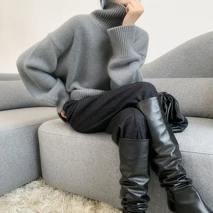 Le Pull "Malo" - Maille Côtelée Oversize