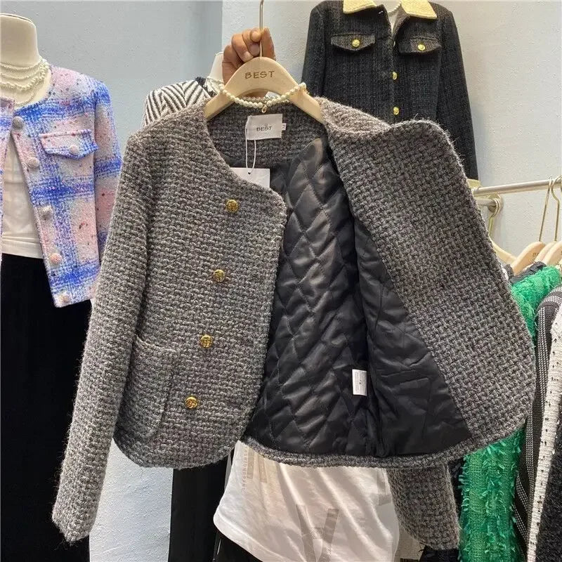 La Veste Tweed "Coco" - Édition Hiver Doublée