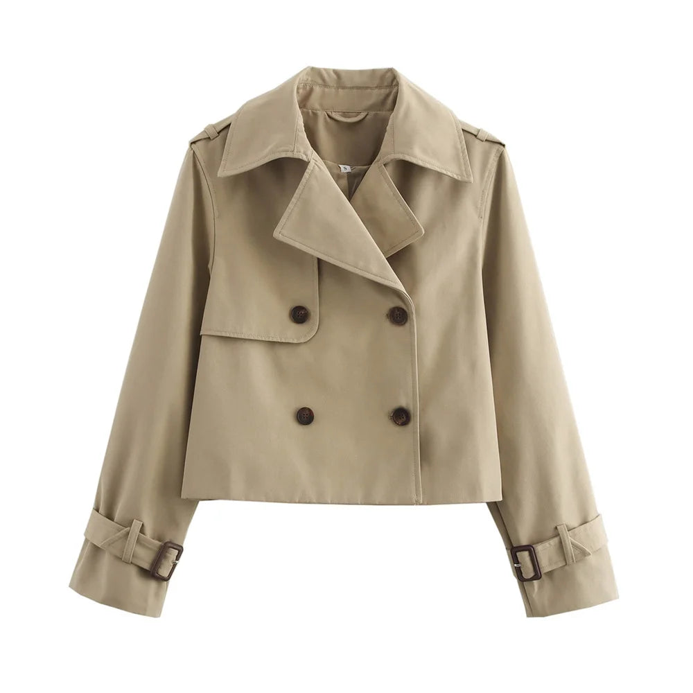 Le Crop-Trench "Eva" - Coupe Courte