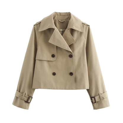 Le Crop-Trench "Eva" - Coupe Courte
