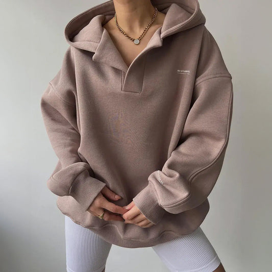 Arianna - Sweat à Capuche Oversize Confort - Femme