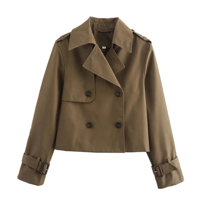 Le Crop-Trench "Eva" - Coupe Courte