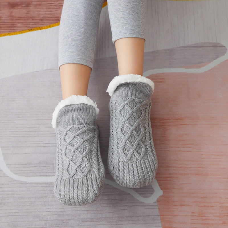 Les Chaussettes-Chaussons "Nuage" - Doublure Sherpa