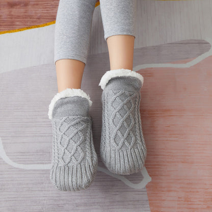 Les Chaussettes-Chaussons "Nuage" - Doublure Sherpa
