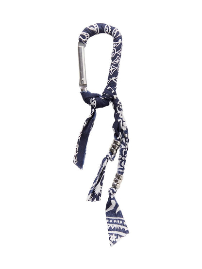 Bijou de Sac Bandana Magelin - Franges & Perles Métalliques - Style Bohème Urbain