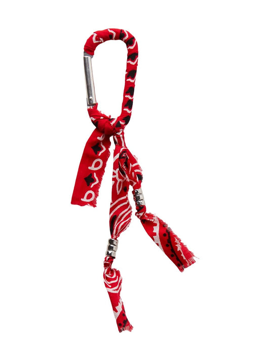 Bijou de Sac Bandana Magelin - Franges & Perles Métalliques - Style Bohème Urbain