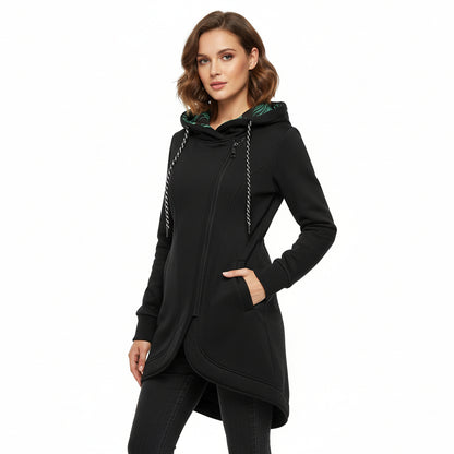 La Veste Cocon "Havana" - Zip Asymétrique