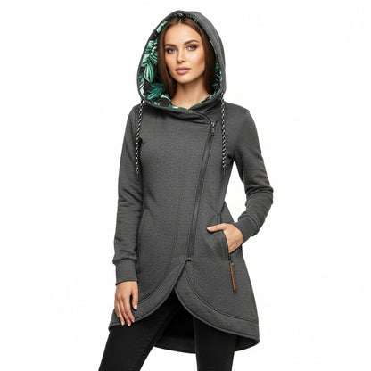 La Veste Cocon "Havana" - Zip Asymétrique